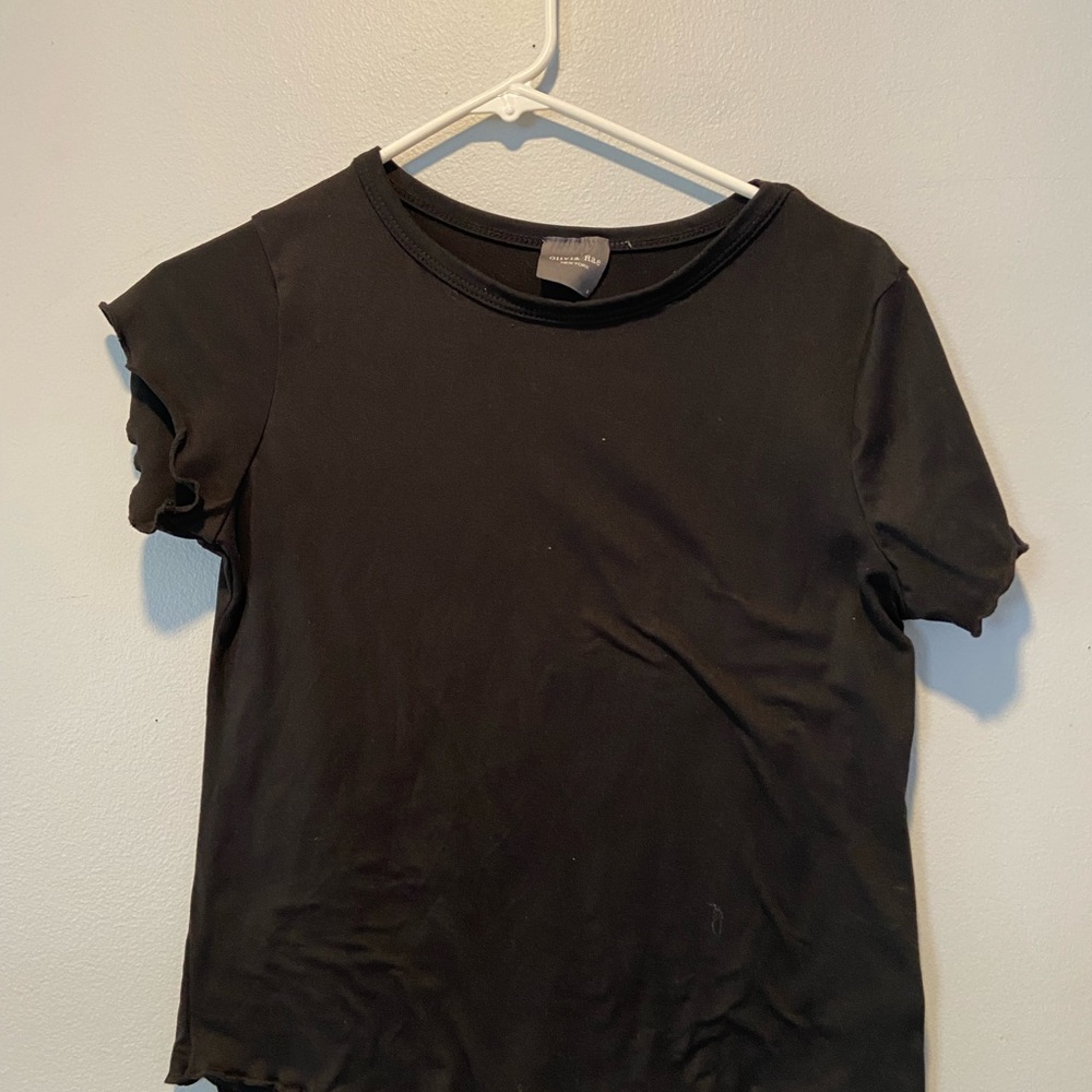 Black simple top